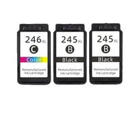 DEFIYAN PG-245XL PG245XL PG245 CL246 Ink Cartridges Compatible With PG 245 CL 246 Compatible With IP2820 MX492 MG2924 MG2520 Printers(2BK 1COLOR)