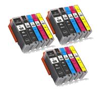 DEFIYAN PGI 150 CLI 151 Ink Cartridge Compatible With IP7210 MG5410 MG5510 MG6410 MG6610 MG5610 MX921 MX721 IX6810 Printer(3SET-15PCS)