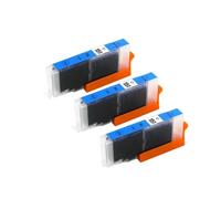 DEFIYAN PGI-150XL CLI-151XL Compatible Ink Cartridge Compatible With MG6310 MG7110 MG7510 IP8710 Printers(3PCS C-151XL C)