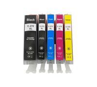 DEFIYAN PGI-270 CLI-271 XL Ink Cartridge Compatible With Various InkJet Printers Including TS6020 TS5020 MG5720 MG5721 MG5722 MG6820 MG6821 MG6822 MG7720(ONE SET(5PCS))