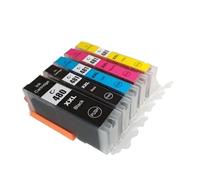 DEFIYAN PGI-480 CLI-481 PGI-480XXL Ink Cartridge Compatible With Various Inkjet Printers Including TS6140 TS8140 TS9140 TS704 TR7540 TR8540(1 SET (5 PCS))