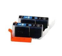 DEFIYAN PGI-525 PGI525 CLI-526 Color Compatible Ink Cartridge Compatible With MG6150 Series Printers(2pcs C-526 C)