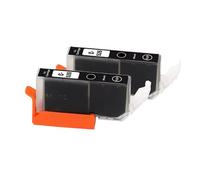 DEFIYAN PGI-525 PGI525 CLI-526 Color Compatible Ink Cartridge Compatible With MG6150 Series Printers(2pcs C-526 BK)
