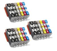 DEFIYAN PGI 570 CLI 571 XL Ink Cartridge Compatible With MG5750 MG5751 MG6851 MG6852 TS6050 TS5050 T5051 Printers(6COLOR 3SET)