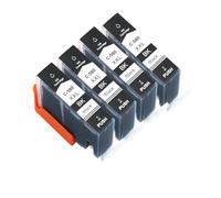 DEFIYAN PGI-580XXL Black Compatible Ink Cartridges Compatible With 580 581 Models TS9550 TS705 TR8550 TS8350 TS8351 TS6150 TS6151 TS6250 TS6350 TS6351(580XXL 4 BLACK)