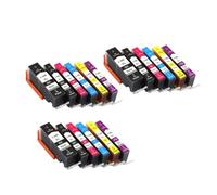 DEFIYAN PGI-580XXL CLI-581XXL Ink Cartridge Compatible Replacement Compatible With TR7550 TR8550 TS6150 TS6151(3SET)