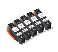 DEFIYAN PGI-580XXL CLI-581XXL Ink Cartridge Compatible Replacement Compatible With TR7550 TR8550 TS6150 TS6151(5BK)