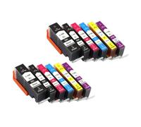 DEFIYAN PGI-580XXL CLI-581XXL Ink Cartridge Compatible Replacement Compatible With TR7550 TR8550 TS6150 TS6151(2SET)