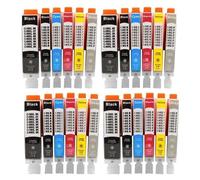 DEFIYAN PGI-650 CLI-651 Compatible Ink Cartridge Compatible With MG5460 MG5560 MG5660 MG6360 MG6460 MG6660 MX926 Printers(6Color 4set)