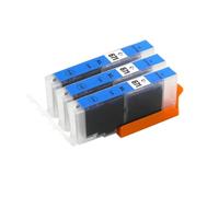 DEFIYAN PGI 670XL CLI 671XL Compatible Ink Cartridge Compatible With MG5760 MG5765 MG5766 MG6860 MG6865 MG7760 MG7765(3pcs Cyan)