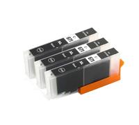 DEFIYAN PGI 670XL CLI 671XL Compatible Ink Cartridge Compatible With MG5760 MG5765 MG5766 MG6860 MG6865 MG7760 MG7765(3pcs PBlack 671)