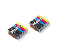 DEFIYAN PGI 670XL CLI 671XL Compatible Ink Cartridge Compatible With MG5760 MG5765 MG5766 MG6860 MG6865 MG7760 MG7765(2set 10colors)