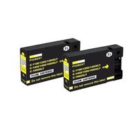 DEFIYAN PGI1400 1400XL Compatible Ink Cartridge Compatible With MAXIFY MB2040 MB2140 MB2340 MB2740(2PCS YELLOW)