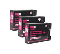 DEFIYAN PGI1500XL Compatible Ink Cartridge Compatible With MAXIFY MB2050 MB2150 MB2350 MB2750 Printers(MAGENTA X 3)