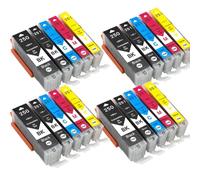 DEFIYAN PGI250 PGI-250XL CLI251XL Ink Cartridge Compatible With Printers Including Ip7220 8720 MG5420 MX922 MX722 IX6820 MG5620 MG5520 MG6420 MG6620(20PK)
