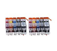 DEFIYAN PGI5 CLI8 Compatible Ink Cartridge Compatible With IP4200 IP4300 IP4500 IP5200 IP5200R IP5300 MP500 MP510 Printer(10PK)