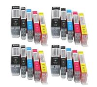 DEFIYAN PGI650 650XL PGI-650 CLI-651 651XL Color Ink Cartridge Compatible With MG5560 5660 6540 IP7160 7260 8760(5Color 4set)
