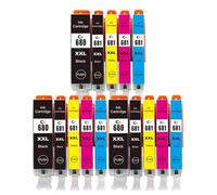 DEFIYAN PGI680 CLI681 Compatible Ink Cartridge Compatible With TS706 TR7560 TR8560 TS6160 TS6260(3SET)