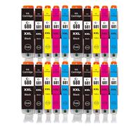 DEFIYAN PGI680 CLI681 Compatible Ink Cartridge Compatible With TS706 TR7560 TR8560 TS6160 TS6260(4SET)