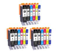 DEFIYAN PGI680XL PGI680 CLI681 CLI681XL Ink Cartridge Compatible Compatible With TS8360 TR8660 TS9565 TS8160 TS8260 Printers(6Color 3set)