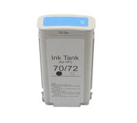 DEFIYAN Pigment Ink Compatible Cartridge Compatible With HP70 Compatible With Designjet Z2100 Z3100 Z3200 Z5200 Z5400 C9449A C9448A(70LC-Light Cyan)