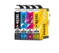 DEFIYAN QSYRAINBOW T603XL 603 XL Compatible Ink Cartridge Compatible With Printers XP2100 XP2105 XP3100 XP3105 XP4100 XP4105 WF2810 WF2830 WF2850(4PCS)