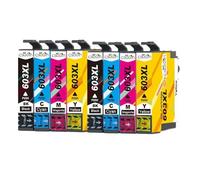 DEFIYAN QSYRAINBOW T603XL 603 XL Compatible Ink Cartridge Compatible With Printers XP2100 XP2105 XP3100 XP3105 XP4100 XP4105 WF2810 WF2830 WF2850(8PCS)