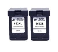 DEFIYAN Replacement Ink Cartridge Compatible With 662 662XL Compatible With Use With 1015 1515 2515 2545 2645 3545 4510 4515 4516 4518 Printers(2BK)