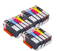 DEFIYAN Replacement Ink Cartridge Compatible With HP364XL HP364 364XL Compatible With Use With Photosmart 6525 7510 7515 7520 B010a B110a B110c B110e B111a(3SET)