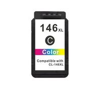 DEFIYAN Replacement Ink Cartridges Compatible With PG145 CL146 Compatible With MG2410 MG2510 Printers 145XL 146XL Compatibility(1COLOR)