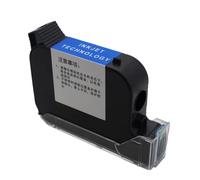 DEFIYAN S127 Eco Solvent Ink Cartridge Replacement Compatible With Handheld Portable Printer Gun Coder 600DPI Print Height 1/2 Inch 12.7mm Compatible(Solvent Based Black)