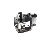 DEFIYAN Standard Capacity LC431 Compatible Ink Cartridge Compatible With DCP-J1050DW DCP-J1140DW MFC-J1010DW Printers(1PCS BLACK)