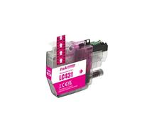 DEFIYAN Standard Capacity LC431 Compatible Ink Cartridge Compatible With DCP-J1050DW DCP-J1140DW MFC-J1010DW Printers(1PCS MAGENTA)