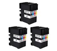 DEFIYAN Sublimation Ink Cartridge Compatible With SG500 SG1000 With Chip Compatible With SG500 SG1000 Plug And Play(3SET(12PC))