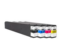 DEFIYAN T02S1 T02S2 T02S3 T02S4 Compatible Color Inkjet Ink Cartridge Compatible With WorkForce Enterprise WF-C20750 Printer(BKCMY-1SET)