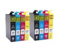 DEFIYAN T200XL T2001 T2004 Ink Cartridges Compatible With XP100 XP200 XP300 XP310 XP400 XP410 WF2510 WF2520(2Set 8PCS)