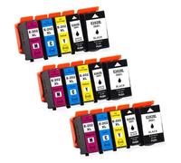 DEFIYAN T202XL Compatible Ink Cartridge Compatible With Expression XP-6000 XP-6001 XP-6005 Printers 202 XL Ink Cartridge(15pcs 3set)