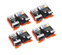 DEFIYAN T215 215 Ink Cartridge Compatible With WF-100 WF100 Color Pigment Replacement Cartridge(4SET)