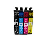 DEFIYAN T232XL Inkjet Cartridge Compatible With XP-4200 XP-4205 WF-2930 WF-2950 Printers(1SET (4PC))
