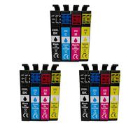 DEFIYAN T232XL Inkjet Cartridge Compatible With XP-4200 XP-4205 WF-2930 WF-2950 Printers(3SET (12PC))