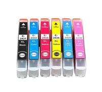 DEFIYAN T2431 T2436 24XL Ink Cartridge Compatible With Various Printers Including XP55 XP750 XP760 XP850 XP860 XP950 XP960 XP970(1SET(6PC))