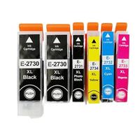 DEFIYAN T2730 273XL Compatible Ink Cartridge Compatible With XP Series Printers XP-800 XP-810 XP-820 XP-510 XP-520 XP-600 XP-610 XP-620 XP-700 XP-710 XP-720(1SET ADD 1 BLACK)