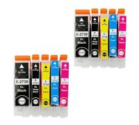 DEFIYAN T2730 273XL Compatible Ink Cartridge Compatible With XP Series Printers XP-800 XP-810 XP-820 XP-510 XP-520 XP-600 XP-610 XP-620 XP-700 XP-710 XP-720(2 SETS(10 PCS))