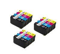 DEFIYAN T40D1 T40D2 T40D3 T40D4 Color Compatible Ink Cartridge Compatible With SureColor SC-T3100 SC-T5100 T2100(3 SET 12 COLORS)