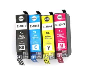 DEFIYAN T40H T40H1 T40H2 T40H3 T40H4 Ink Cartridge Compatible With SureColor T3180N T5180N Inkjet Pigment Printer(1Set(4PCS))