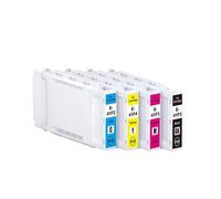 DEFIYAN T41F T41F5 T41F2 T41F3 T41F4 C13T41F540 Compatible Ink Cartridge Compatible With SureColor SC-T3400 SC-T5400 Printers(ONE SET 4 COLORS)