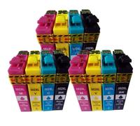 DEFIYAN T502 T502XL Compatible Ink Cartridge Compatible With Expression Workforce WF2865 WF2860 XP5100 XP5105 Inkjet Printers(12PCS-3BK 3C 3M 3Y)