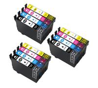 DEFIYAN T502XL E502 502XL Ink Cartridge Compatible With XP5105 XP5100 WF2860 2865 Workforce Printers(3set)