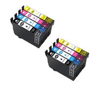 DEFIYAN T502XL E502 502XL Ink Cartridge Compatible With XP5105 XP5100 WF2860 2865 Workforce Printers(2set)