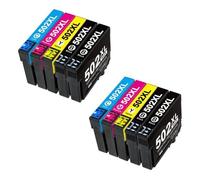DEFIYAN T502xl Ink Cartridges Compatible With Expression Home XP-5105 XP-5100 Workforce WF-2860 WF-2865 Series Printers(2 SET 10PACK)